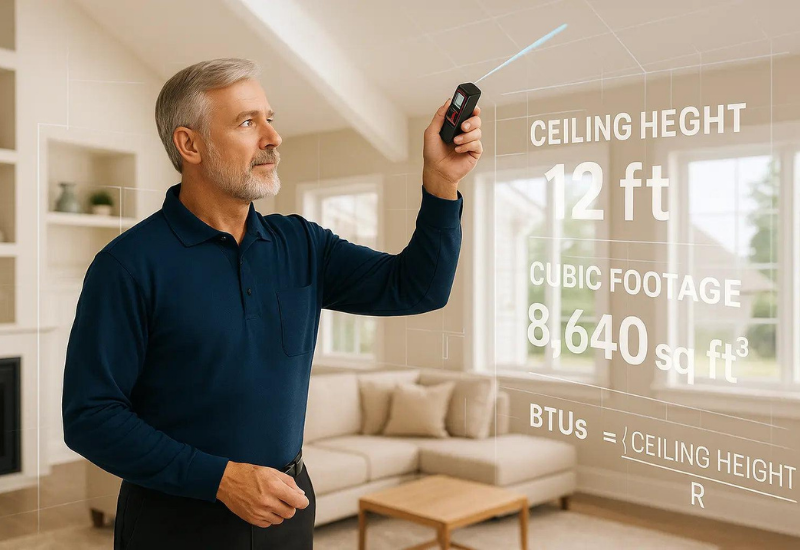 Calcul de la puissance BTU nécessaire pour une thermopompe